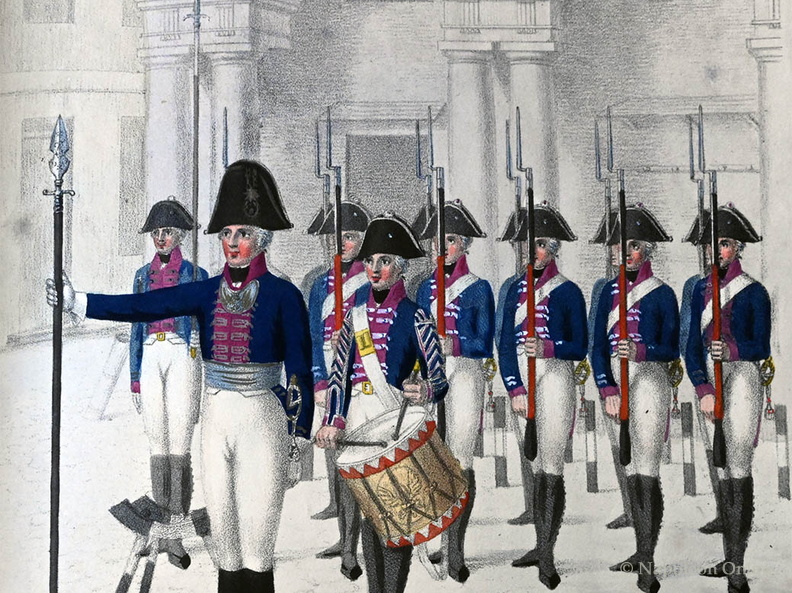 Regiment Nr. 18 Königs-Regiment - Gala-Uniform 1805
