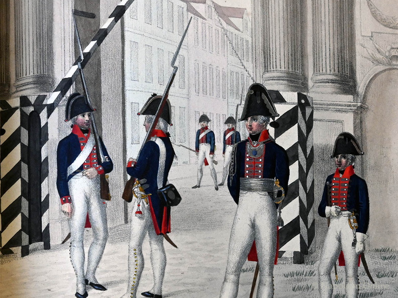 Regiment Garde Nr. 15 - Gala-Uniform 1806