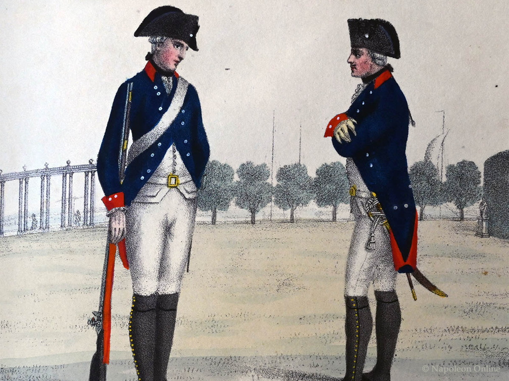 Unrangierte der Garde 1797