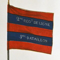 Linieninfanterie - 2. Regiment, Fahne des 3. Bataillons