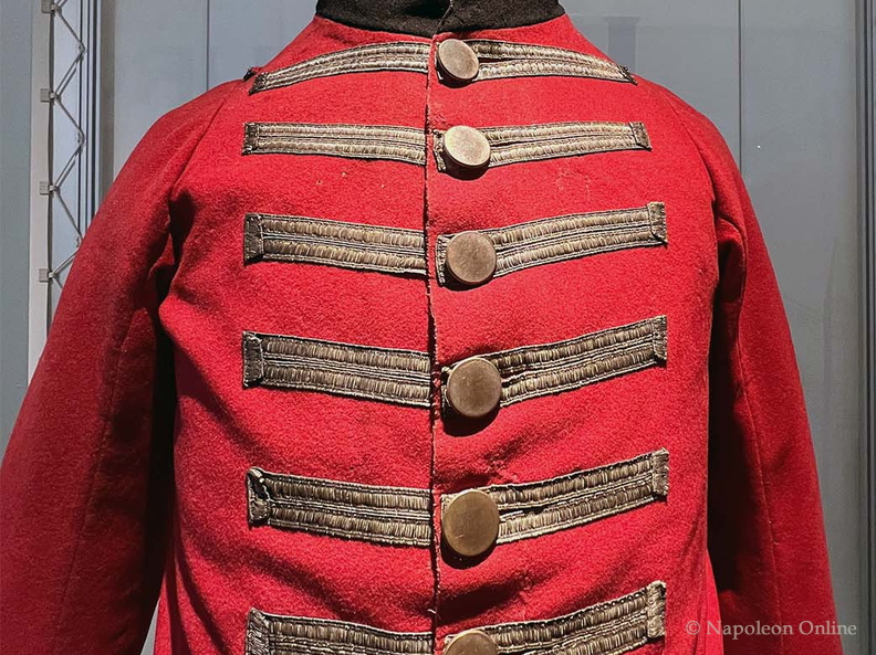 KGL 5. Linien-Bataillon - Rock des Assistenz-Wundarztes Gerson 1811-1816 (Vorderseite)