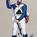 Infanterie - 12. Linieninfanterie-Regiment vakant Würzburg, Gemeiner 1803
