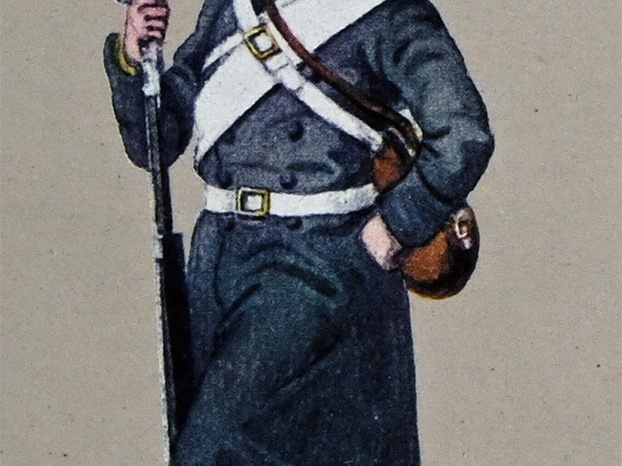 Infanterie - Linieninfanterie-Regiment vakant Weichs, Gemeiner 1802