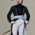 Infanterie - I. und II. Leichtes Bataillon Salern, Oberleutnant 1802
