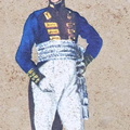 Infanterie - 2. Linieninfanterie-Regiment Kurprinz, Oberleutnant der Grenadierkompanie 1805