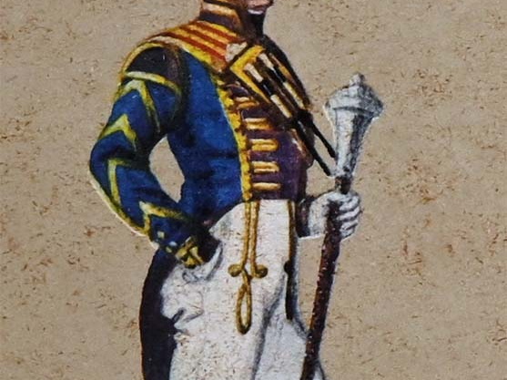Infanterie - 2. Linieninfanterie-Regiment Kurprinz, Regimentstambour 1805