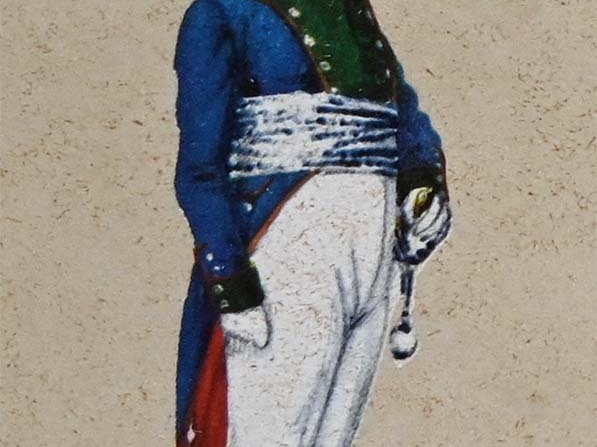 Infanterie - 11. Linieninfanterie-Regiment Kinkel, Hauptmann der Grenadiere 1807
