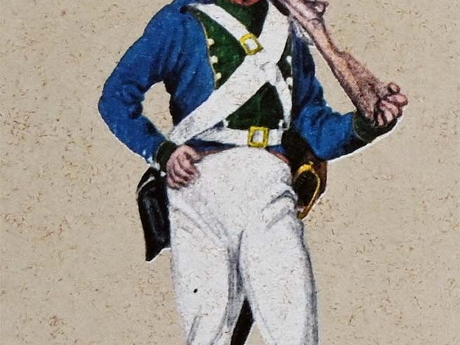 Infanterie - 11. Linieninfanterie-Regiment Kinkel, Schütze 1807