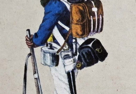 Infanterie - 8. Linieninfanterie-Regiment Herzog Pius, Stutzenschütze 1811