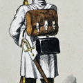 Infanterie - Freiwilliges Jägerkorps, Jäger im Mantel 1813