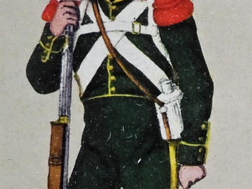 Infanterie - Freiwilliges Jägerkorps, Grenadier 1813