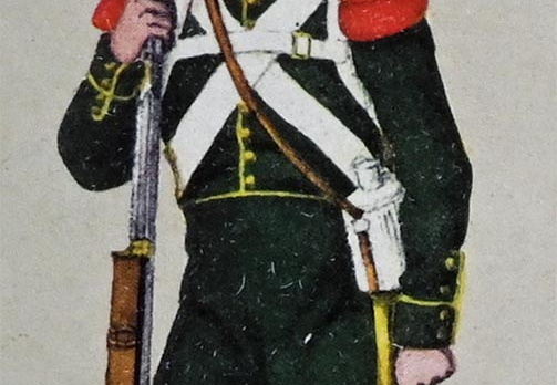 Infanterie - Freiwilliges Jägerkorps, Grenadier 1813