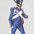 Infanterie - 1. National-Feldbataillon Augsburg, Soldat 1813