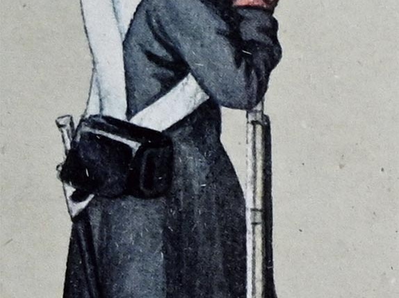 Mobile Legionen - 3. Bataillon, Soldat 1813