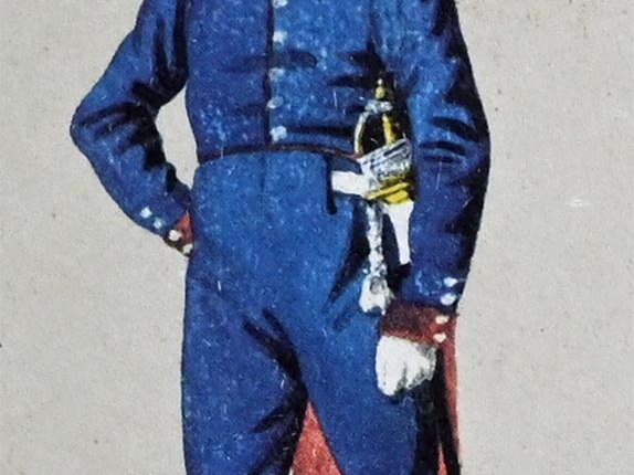 Infanterie - 1. National-Feldbataillon Augsburg, Leutnant 1813