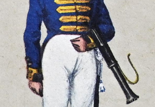 Infanterie - Linieninfanterie, Hoboist 1814