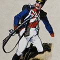 Infanterie - Linieninfanterie, Schütze der 1. Schützenkompanie 1814