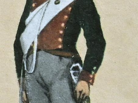 Kavallerie - Chevaulegers-Regiment Kurfürst, Soldat 1801