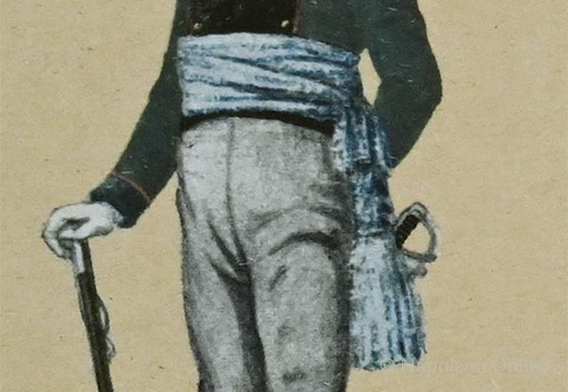 Kavallerie - Chevaulegers, Offizier 1800