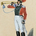 Kavallerie - 2. Chevaulegers-Regiment König, Trompeter 1809