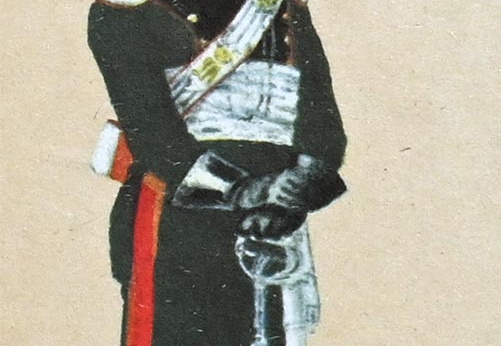 Kavallerie - 1. Chevaulegers-Regiment Kurprinz, Oberlieutenant 1809