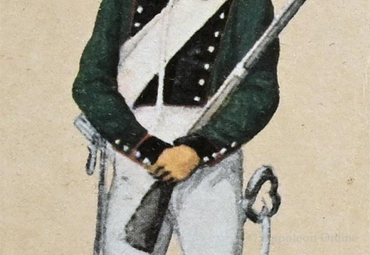 Kavallerie - 4. Chevaulegers-Regiment Bubenhofen, Soldat 1805