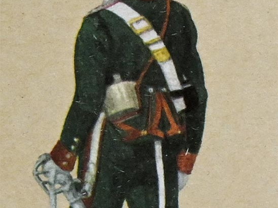 Kavallerie - National Chevaulegers-Regiment, Plänkler 1813