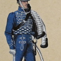 Kavallerie - Freiwillige Landhusaren, Husar 1813