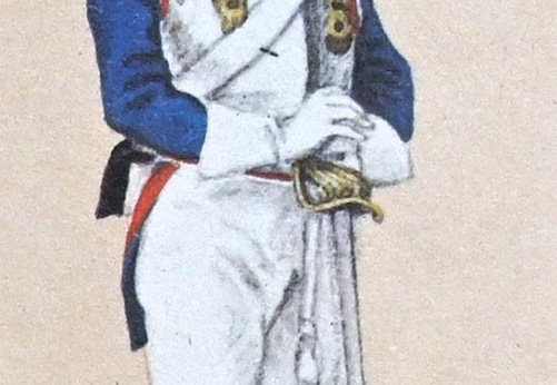 Kavallerie - Kürassier-Regiment, Kürassier 1815
