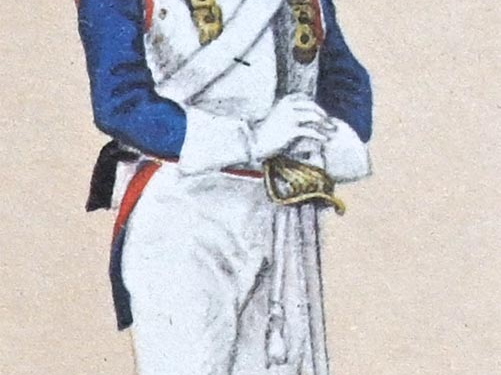 Kavallerie - Kürassier-Regiment, Kürassier 1815