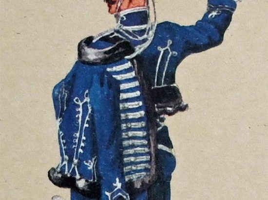 Kavallerie - 1. Husaren-Regiment, Husar 1815