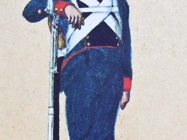 Artillerie - Kanonier der Fußartillerie 1811