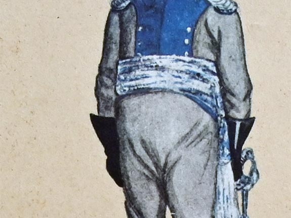 Artillerie - Fuhrwesen, Rittmeister 1807