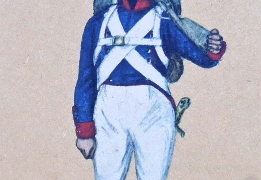 Ingenieurkorps - Pontonier-Kompanie, Soldat 1813