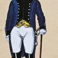 Veteranen und Pensionäre - Quittierter Offizier der Infanterie 1803