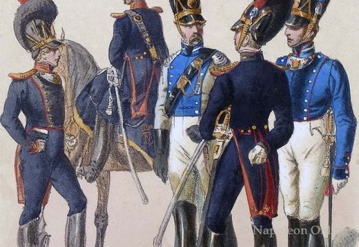 Artillerie, Geniekorps und Fuhrwesenkorps 1815-1825