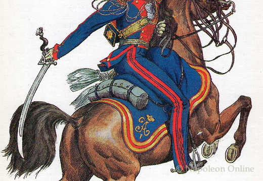 Ulanen - Leibgarde-Ulanen-Regiment, Oberoffizier