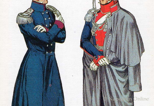 Ulanen - Tatarisches Ulanen- und Tschuguew-Ulanen-Regiment, Stabsoffiziere