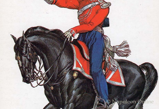 Kosaken - Garde-Kosaken, Oberoffizier