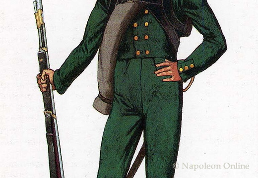 Schützen - Bataillon der Großfürstin Jekaterina Pawlowna, Schütze