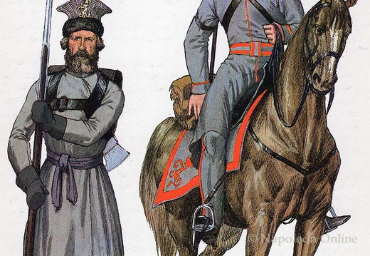 Milizen - Miliz von Nischnegorodsk, Soldat und Kosak
