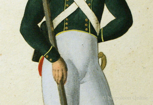 Frankreich - Flanqueur der Kaisergarde, Soldat