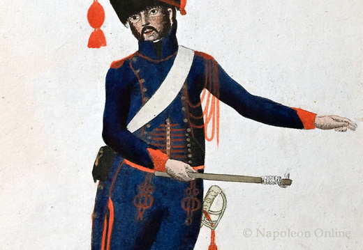 Frankreich - Gardeartillerie zu Pferd, Kanonier