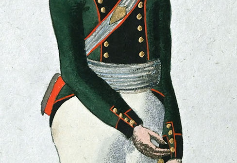 Bayern - Chevaulegers, Offizier vom 6. Regiment