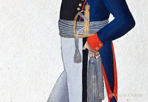 Bayern - Linieninfanterie, Premier-Lieutenant der Schützen