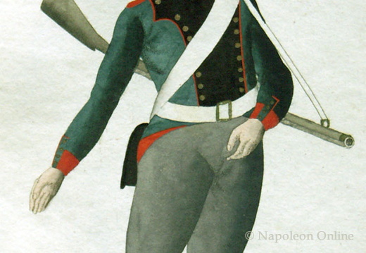 Bayern - Leichte Infanterie, Schütze vom 1. Bataillon