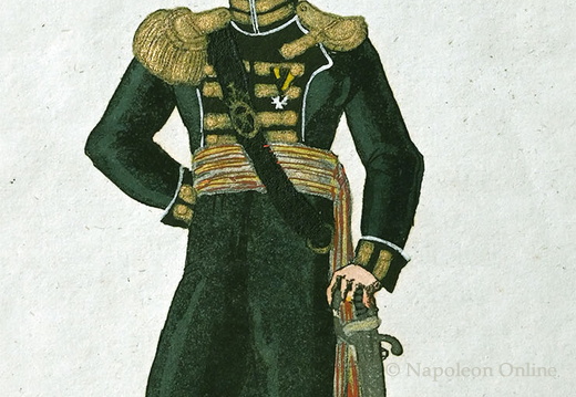 Württemberg - Jäger zu Fuß, Offizier