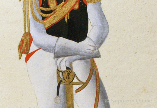 Sachsen - Kürassiere, Offizier der Leibkürassier-Garde