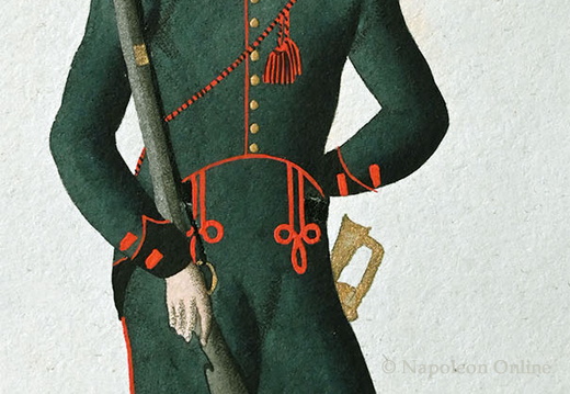 Westphalen - Jäger-Karabiniers der Garde, Soldat