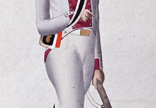 Westphalen - Kürassiere, Offizier vom 1. Regiment